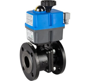 Válvula esfera 2 piezas bridada.