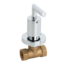 Llave de paso 1/2" Cromado Ixo